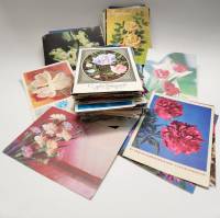 Набор открыток 250 шт СССР Цветы Праздники разные