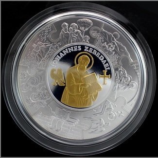 () Монета Либерия 2011 год 3000  &quot;&quot;   Биметалл (Серебро - Ниобиум)  UNC
