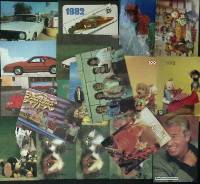 Набор календарей "Ассорти", 19 шт., 80-90-е гг.