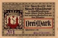 (№1922) Банкнота Германия 1922 год "3 Mark"