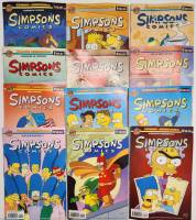 Журнал Комиксы Симпсоны 2006 Подборка из 12 журналов . Мягкая обл.  с. С цв илл