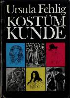 Книга Kostumkunde 1979 U. Fehlig ГДР Твёрдая обл. 208 с. С цв илл