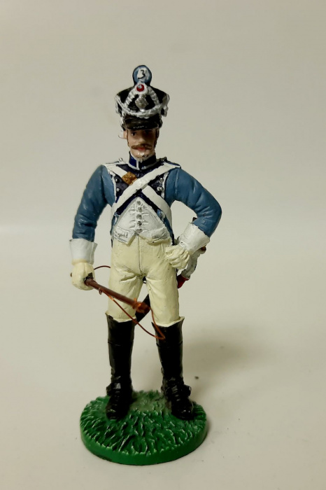 Оловянный солдатик &quot;Рядовой французского батальона, 1813-1814 г.&quot;