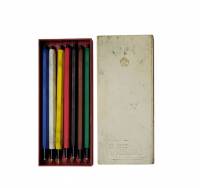 Набор цветных карандашей цанговых механических 7 шт СССР Кимек