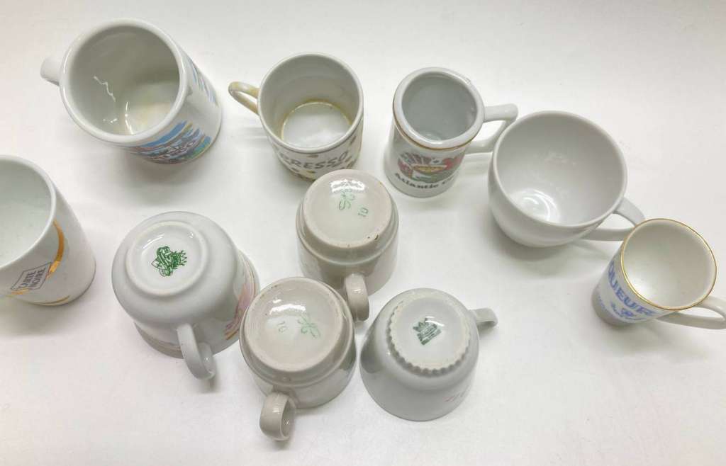 Чашки кофейные, 10 шт