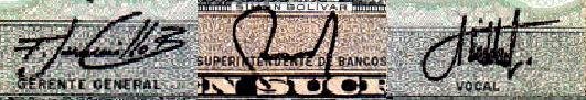 Банкнота Эквадор 1997 год 100 сукре Симон Боливар   UNC
