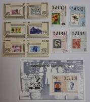 (--) Набор марок+блоки Заир "11 шт."  Негашеные  , III O