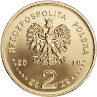 () Монета Польша 2010 год 2  ""   Северное золото  UNC