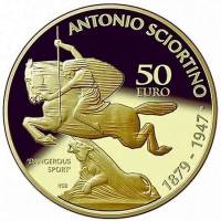 (№2016) Монета Мальта 2016 год 50 Euro (Опасный Вид Спорта)