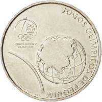 () Монета Португалия 2008 год 2,5 евро ""  Никель  AU
