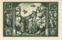 (№2017) Банкнота Германия (Без даты) 10 Pfennig"