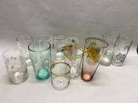 Стаканы разной формы 13 шт