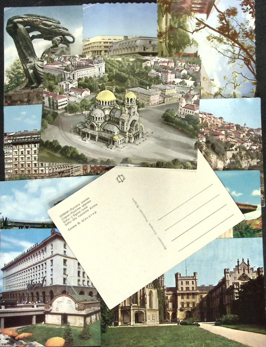 Набор открыток &quot;Города&quot;, 27 шт., 1960 -1973 гг.
