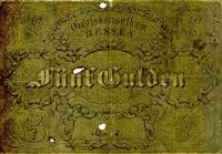 (№1855P-S264) Банкнота Германия 1855 год "5 Gulden"