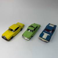 Набор моделей Mercedes-Benz 250SE ГАЗ-24-04 Ford Mustang СССР без блистера 1:43
