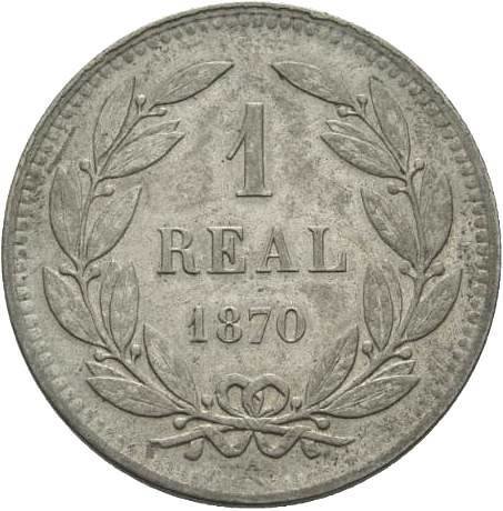 (№1869km33) Монета Гондурас 1869 год 1 Real