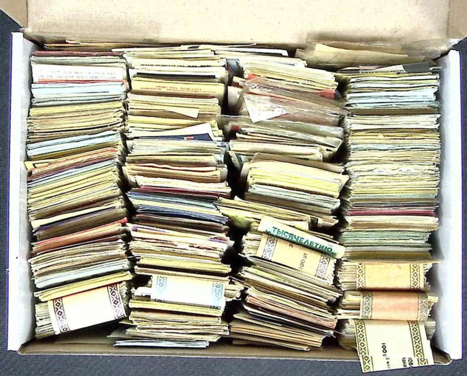 Набор спичечных этикеток, около 20000шт СССР (сост. на фото)