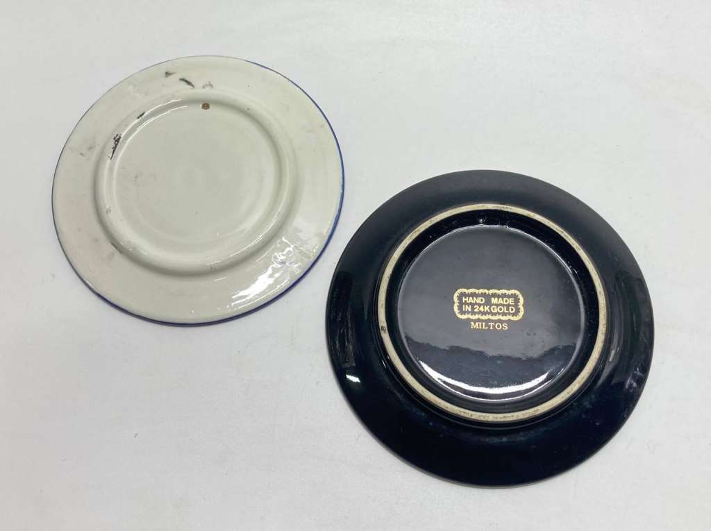 Тарелки декоративные, керамика, 2 шт