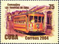 (№4592-4597) Набор марок Куба 2004 год (6 марок) "Тележки",  Гашеный