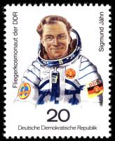 (1978-081) Марка Германия (ГДР) "Зигмунд Йен"    Программа "Интеркосмос" III Θ