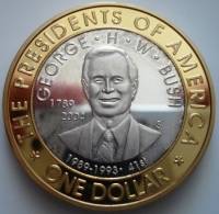 (№2004) Монета Микронезия 2004 год 1 Dollar (Микронезия президент США серии монет доллар)