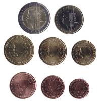 (2013) Набор монет Евро Нидерланды (Голландия) 2013 год   UNC