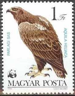 (1983-032) Марка Венгрия &quot;Могильник&quot; ,  III O
