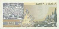 (№1976P-103b) Банкнота Италия 1976 год "2,000 Lire"