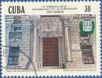 (1985-070) Марка Куба "Дворец"    Архитектура Гаваны III Θ