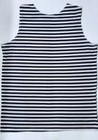 Майка тельняжка черная размер 60-62 производство Россия хб 100%