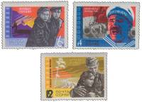 1965-105-107  Серия Набор марок (3 шт) СССР  Советское киноискусство III O