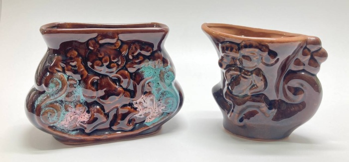 Вазы керамические, 2 шт