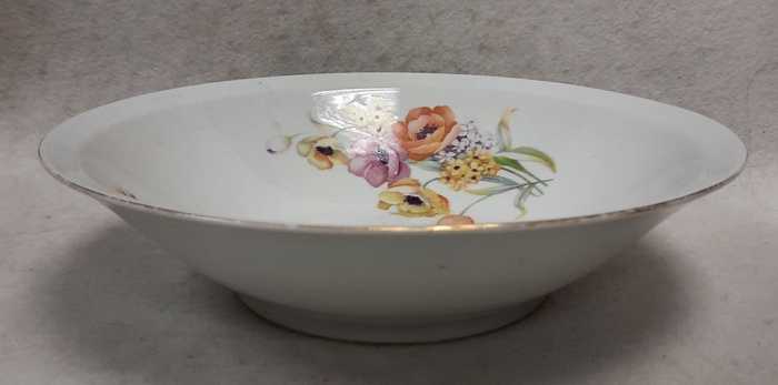 Блюдо, польский фарфор (сост. на фото)