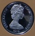 (№1978km4a) Монета Острова Кука 1978 год 10 Cents (250-летие Джеймса Кука)