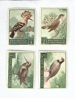 (--) Набор марок Сан-Марино "4 шт."  Негашеные  , III O