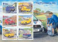(№2013-65) Блок марок Гернси 2013 год "Postman039s Автомобили", Гашеный