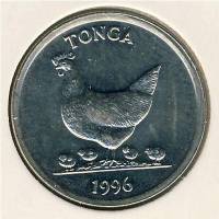 (№1981km68) Монета Тонга 1981 год 5 Seniti (Ф. А. О.)