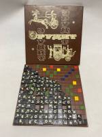 Игра Эрудит не магнитная доска, пластик 20*20 см СССР