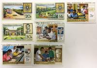 --  Набор марок Бурунди 7 шт.  Гашёные , III Θ