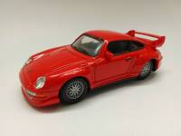 Модель авто 1:43 Porsche 911 GT Hongwell красная