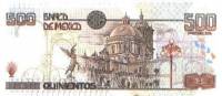 (№2000P-115a.3) Банкнота Мексика 2000 год "500 Pesos"