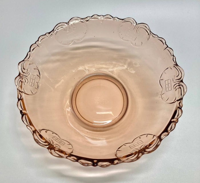 Салатник, цветное стекло, СССР