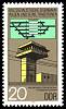(1985-056) Марка Германия (ГДР) "Диспетчерская"    ЖД Германии II Θ