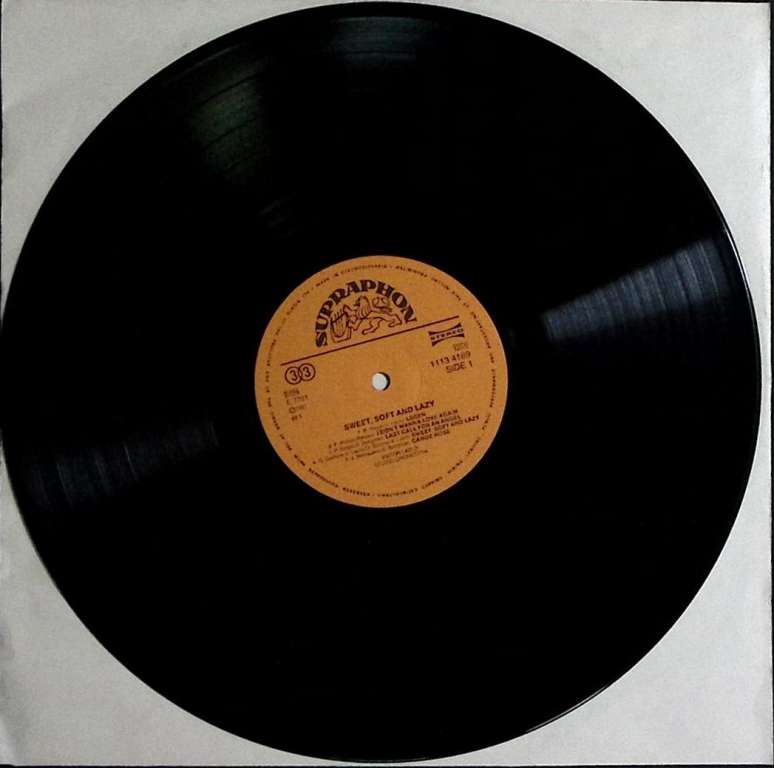 Пластинка виниловая , Sweet, soft and lazy Supraphon 300 мм. Near mint