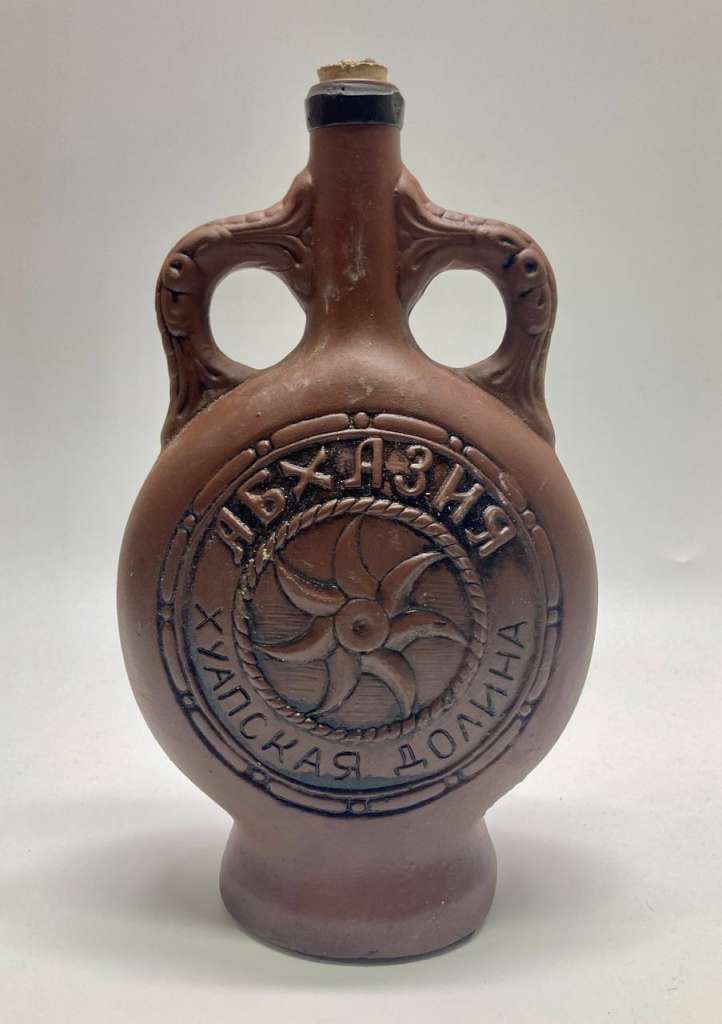 Бутыль, штоф, для вина, глина