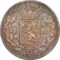 (№1844km313) Монета Норвегия 1844 год 1 Speciedaler