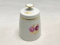 Банка с крышкой фарфор