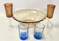 Салатник + 2 стопки + 2 рюмки 