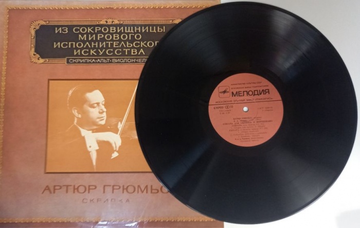 Пластинка виниловая , Исполнительское искусство Мелодия 300 мм. (Сост. на фото)