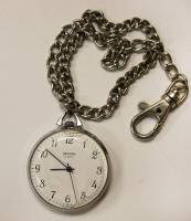 Часы карманные на цепочке Sekonda, 19 камней, СССР, не на ходу